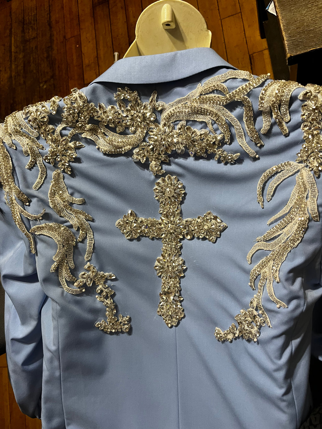Custom diamond suit