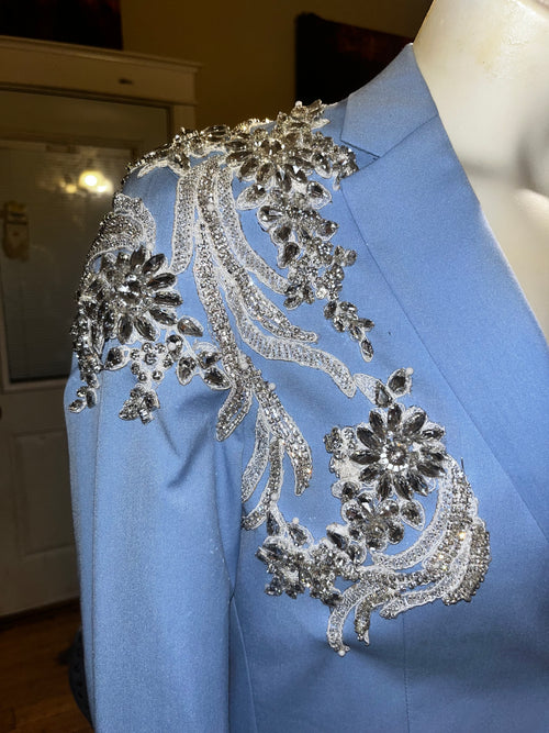 Custom diamond suit